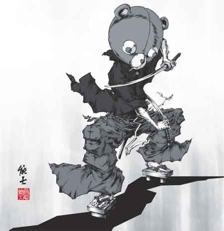 Jinno - Characters & Art - Afro Samurai