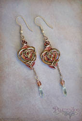 Woodland Heart Earrings