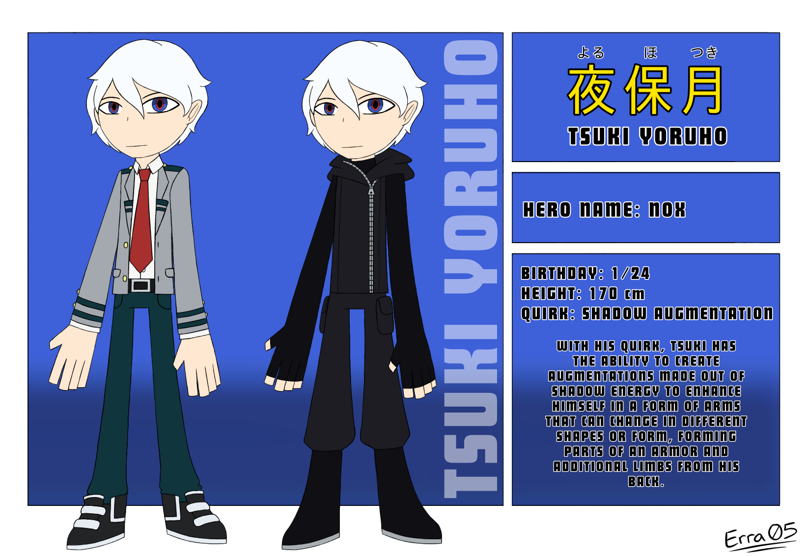 Bnha Oc Tsuki Yoruho By Erra05 On Deviantart