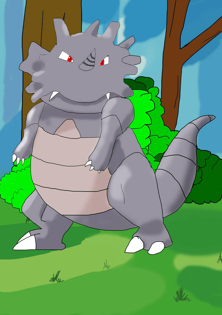 Birthday Rhydon Rhydon by bigtukker on DeviantArt