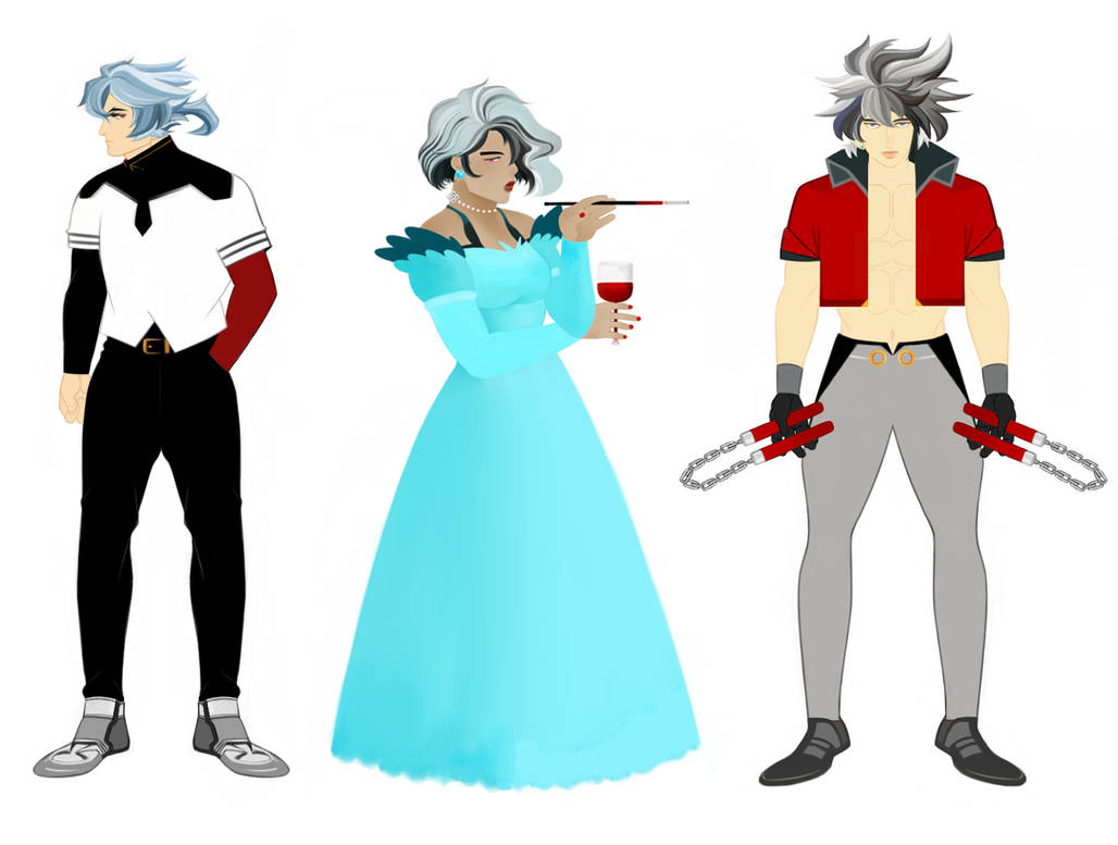 Stitcher93 Character Designs-Set 5 of ...? by sickigirl23 on DeviantArt