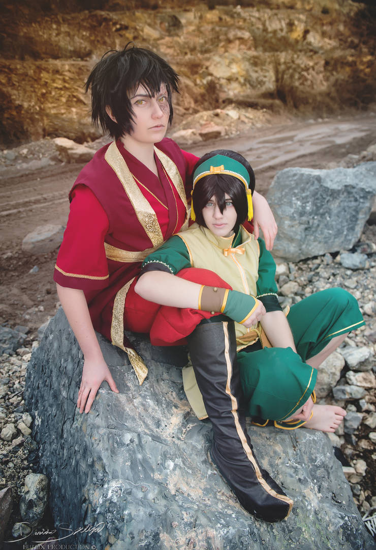 Toph and Zuko by Butrix-Production on DeviantArt