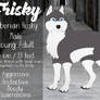 Frisky 2020 Reference Sheet