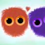 Furry Creatures (Purple and Orange)