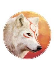 Okami Ameterasu by ChloeCarterArts