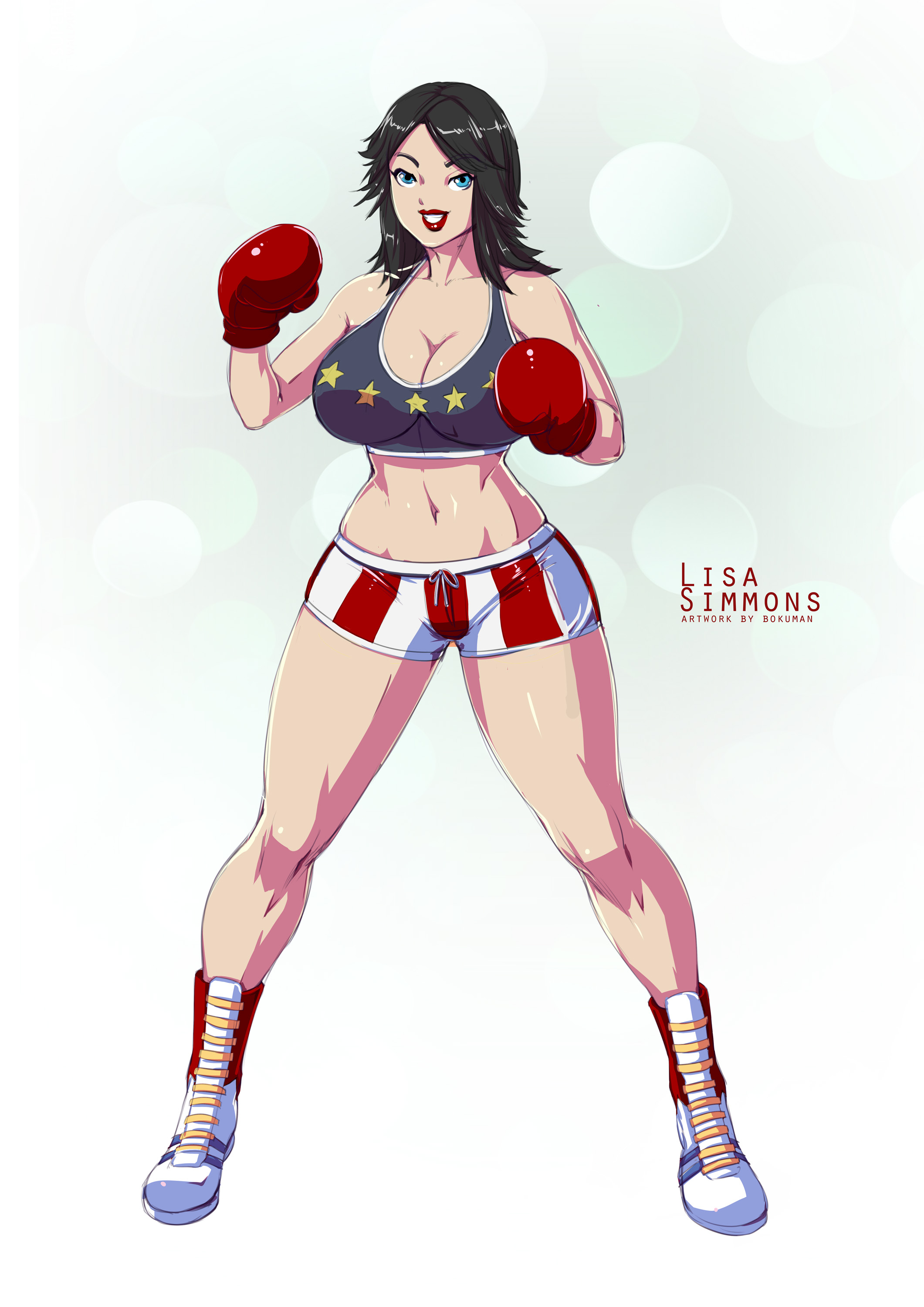 Lisa Simmons Professional Boxing Gear