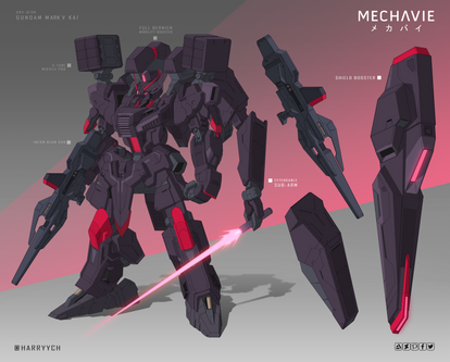 ORX-13R Gundam Mark V Kai The Butcher Custom