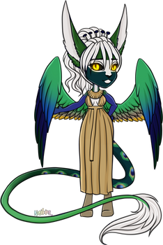 Chibi: Peacock Nefali