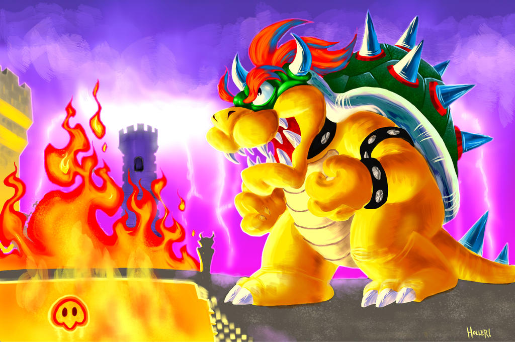 Bowser color by christophermholler on DeviantArt