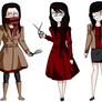 Kuchisake Onna Designs