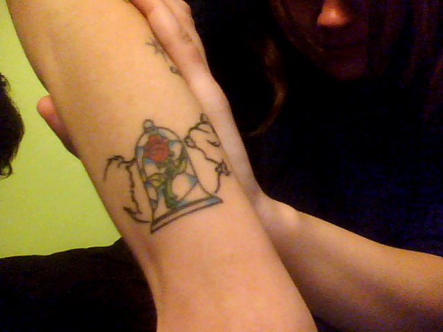 Beauty And The Beast Tattoo By The Notebooks Voice On Deviantart Beauty And The Beast Tattoo By The Notebooks Voice On Deviantart