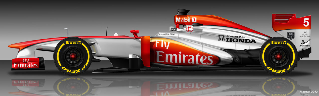 McLaren Honda 2015 - FlyEmirates
