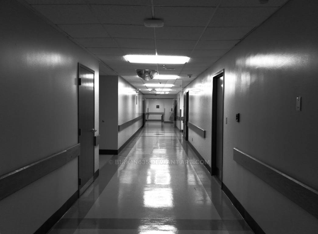 Лицам холл. Коридор больницы. Больничный коридор. Темный коридор больницы. Коридор поликлиники.