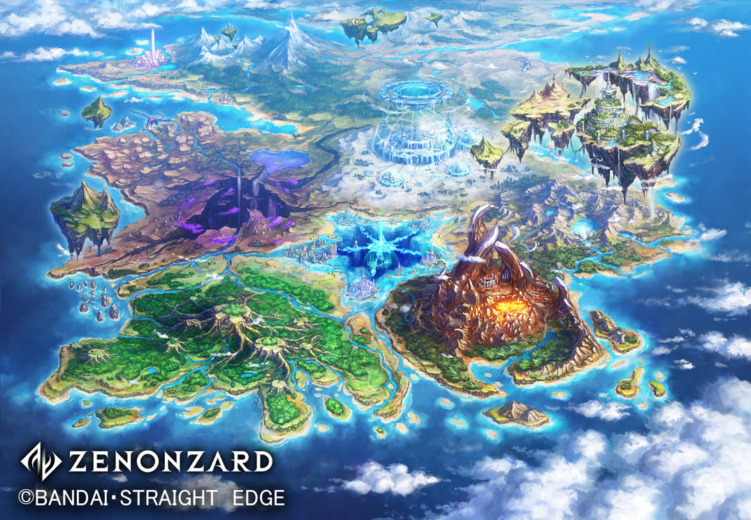 ZENONZARD ALL MAP by makkou4 on DeviantArt