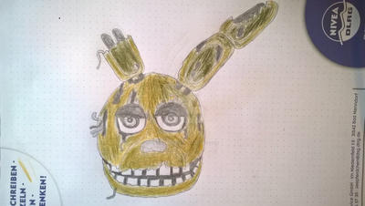 Spring Trap Hand Draw Springtrap draw by xXQueenPurpleXx on DeviantArt