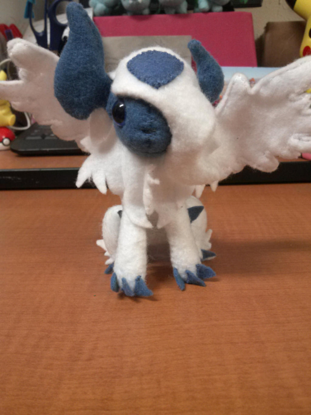 Simplified Mega Absol Plush by Vulpes-Canis on DeviantArt