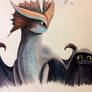 Cloudjumper and Toothless