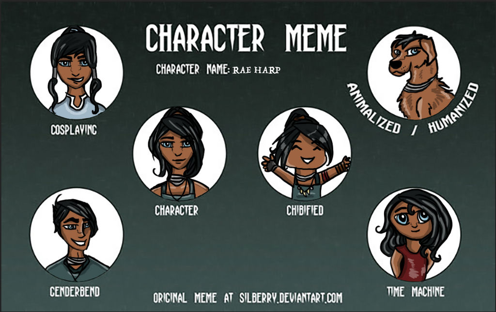 Rae character meme by TheDragonDays on DeviantArt
