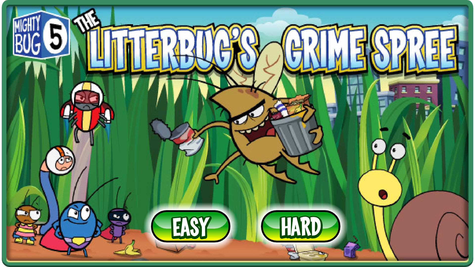 Mighty Bug 5 Litterbug Blast game by danjhelylazaladraws on DeviantArt