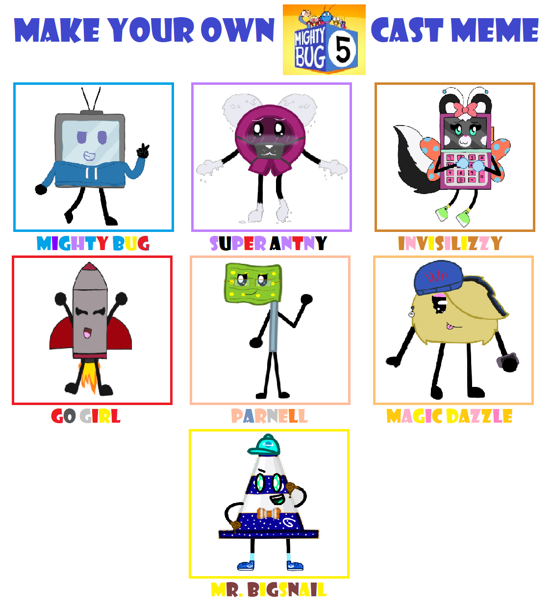 Mighty Bug 5 fanchild version by danjhelylazaladraws on DeviantArt