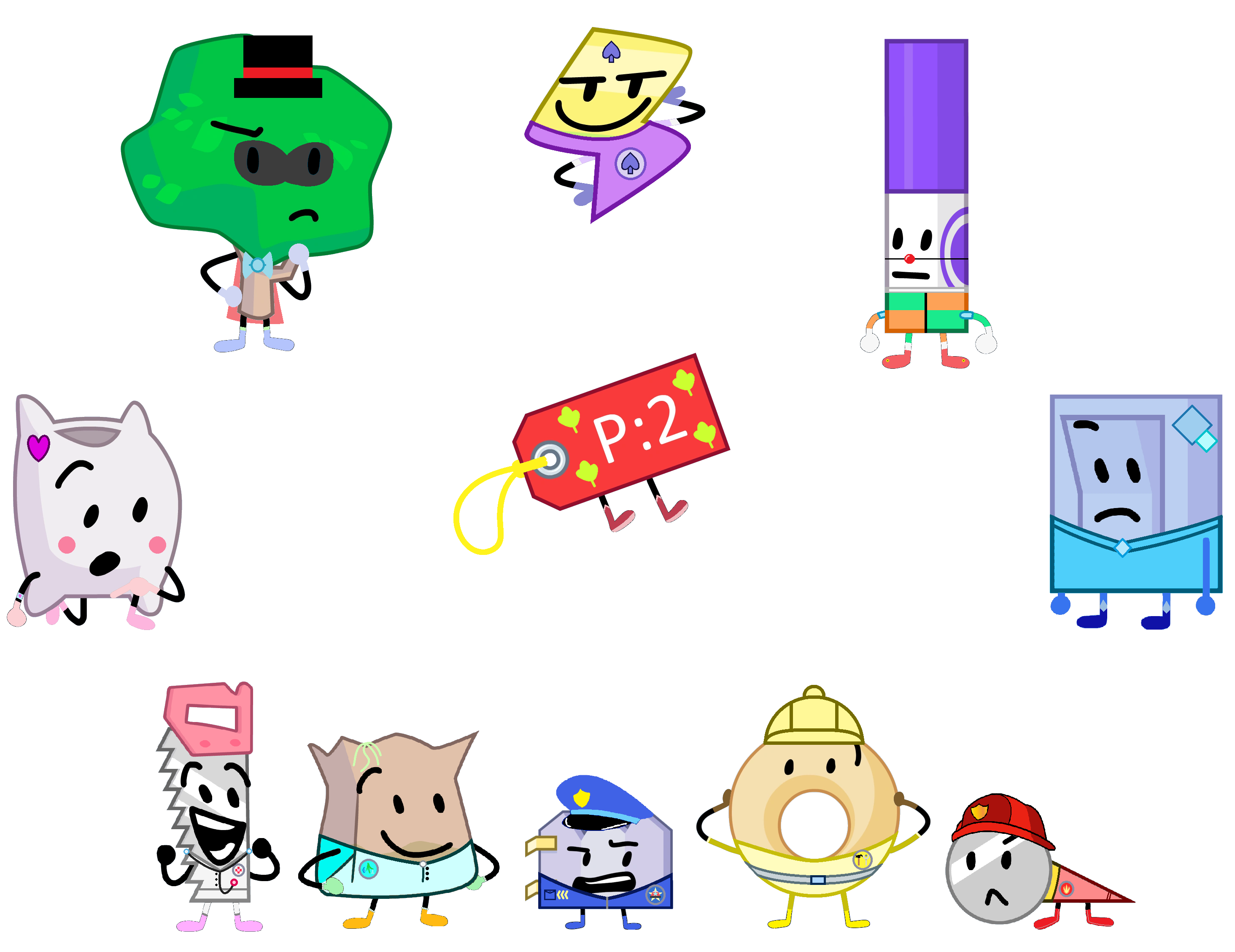 2nd Super BFDI gift by danjhelylazaladraws on DeviantArt