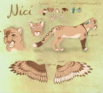 .: Nici :. new fursona by dat-Fips