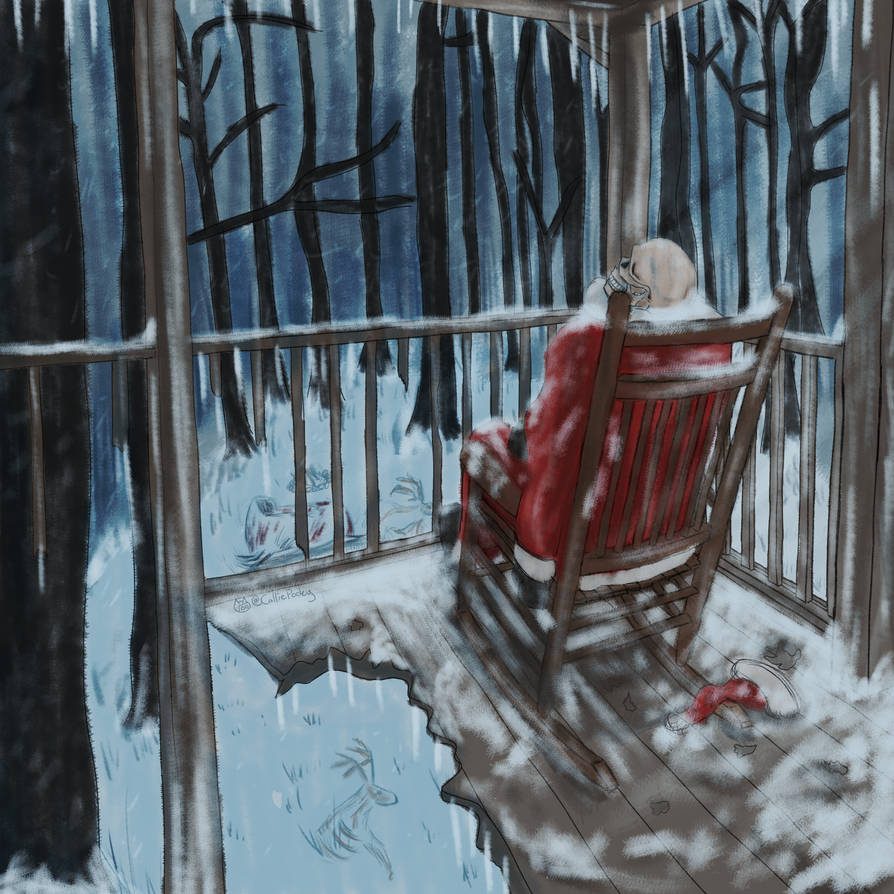 Santa is dead by CalliePooky on DeviantArt
