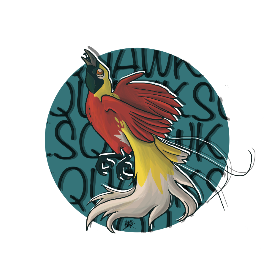 colorful squawk/squawk colorido by barbiisaurus on DeviantArt