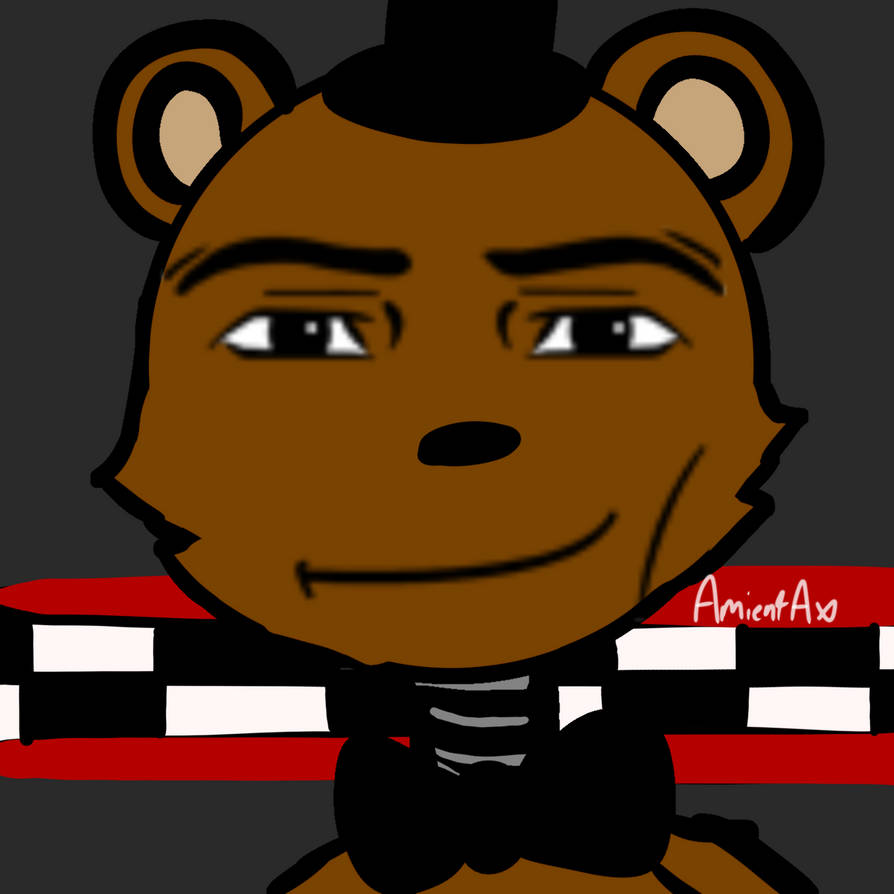Freddy with the rizz? by AmientAxolotl on DeviantArt