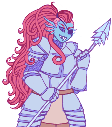 Undyne -colored