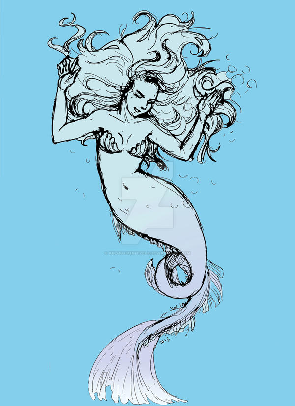 Mermaid blue