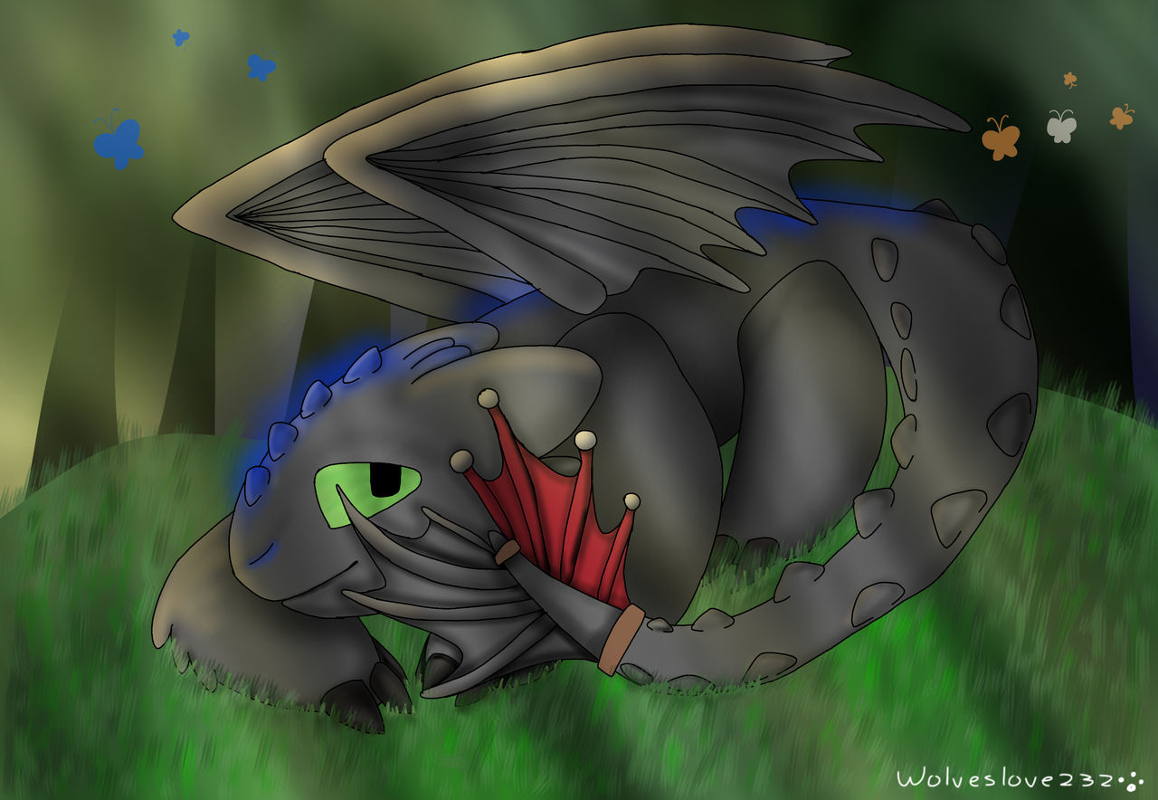 Toothless Vagrant Toothless by wolveslove232 on DeviantArt