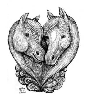 Valentine Horses