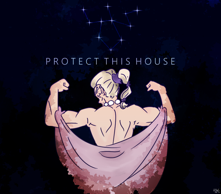 A GranDNDmother Always Protects This House