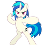 Epic Vinyl Scratch Pose!!