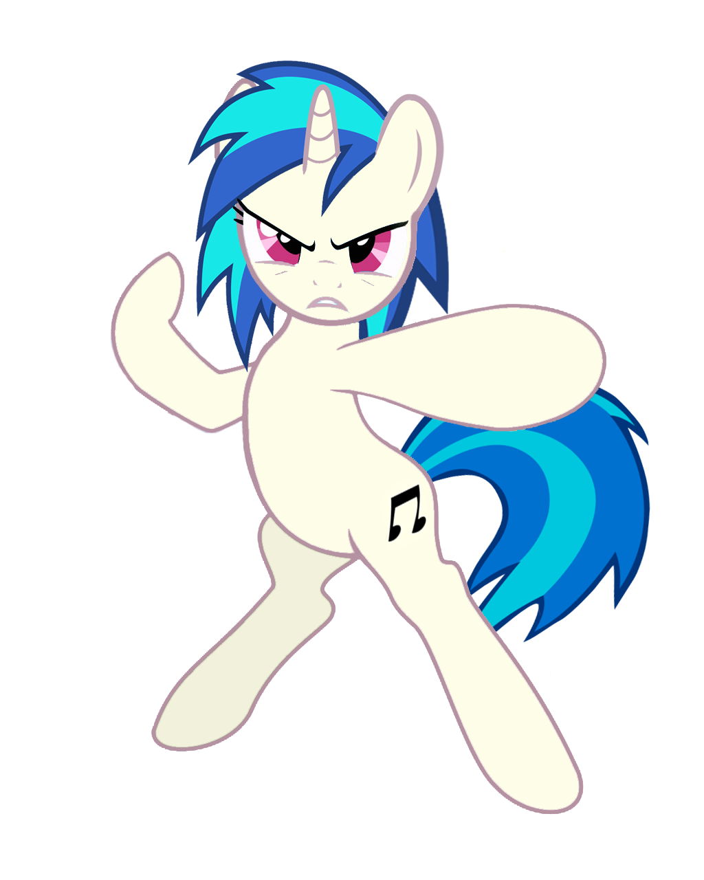 Epic Vinyl Scratch Pose!!