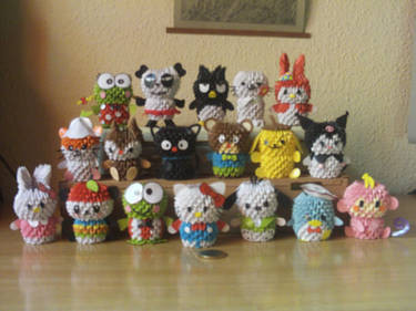 Mini Hello Kitty and friends