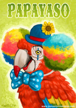 CLOWN PARROT