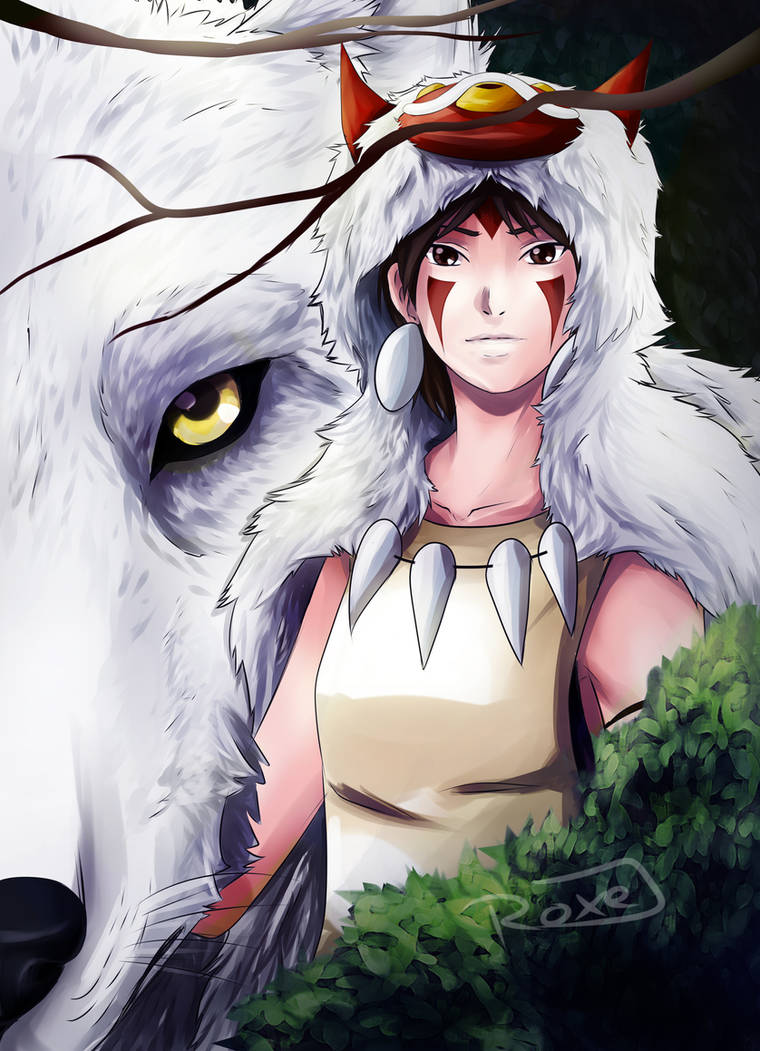Princess Mononoke by Nami-v on DeviantArt