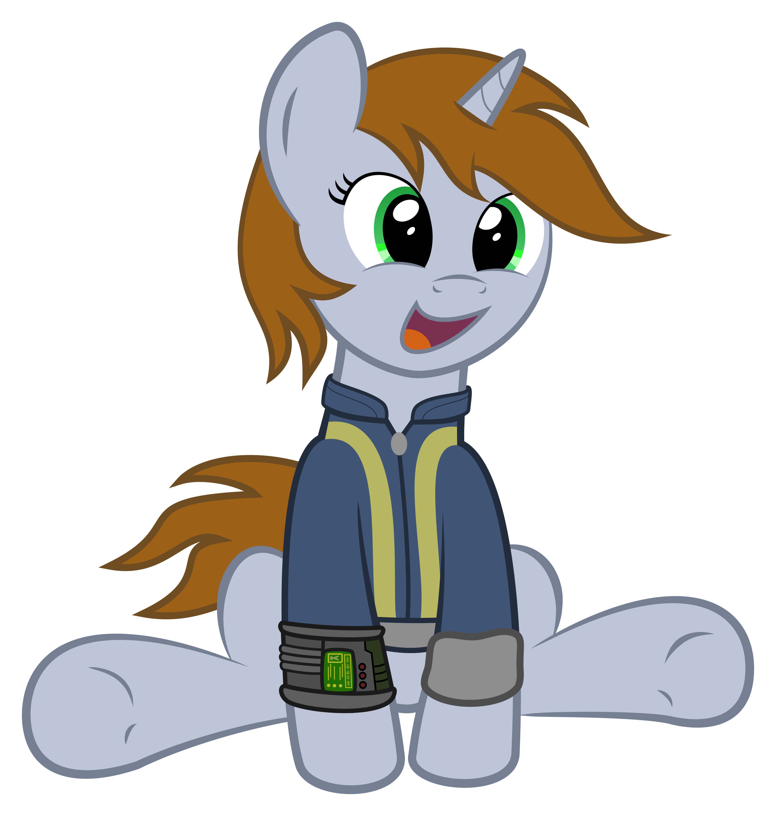 Littlepip being adorable