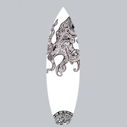 Octopus surfboard