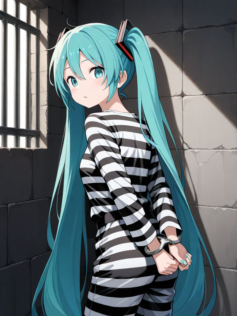 Miku Lock In Prisoner Hastune Miku by mrcrazy90 on DeviantArt
