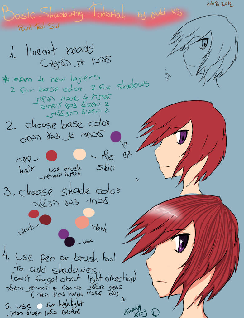 Basic shadowing Tutorial by YukiMiharu on DeviantArt