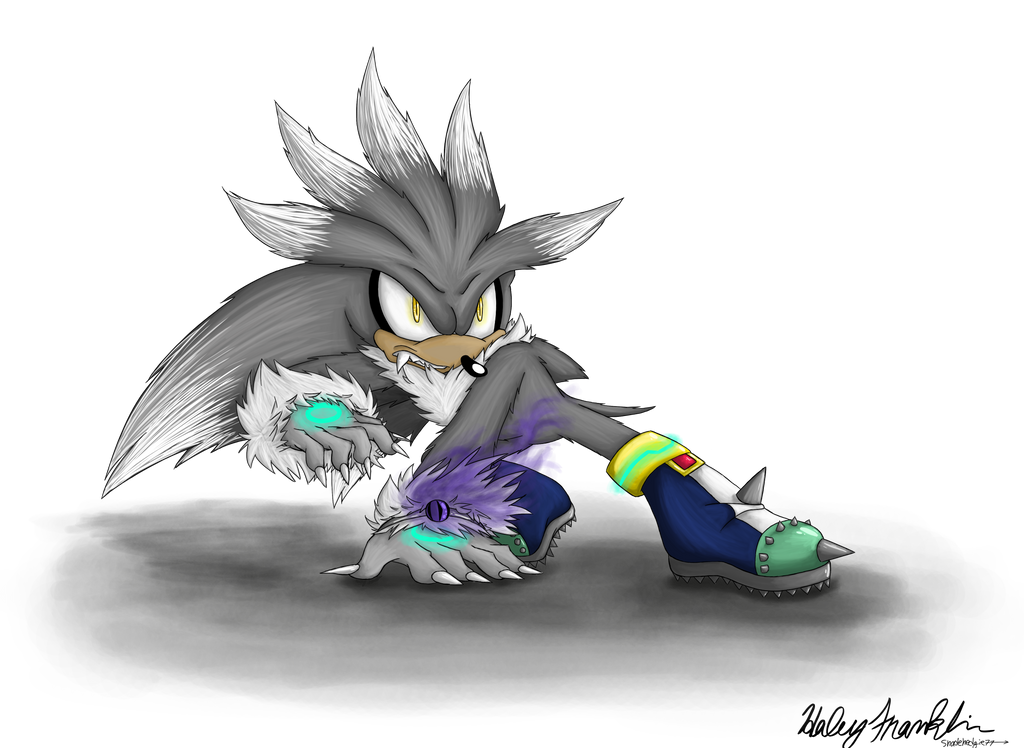 Silver the Werehog by Shadehedgie77 on DeviantArt