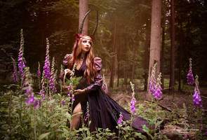 Faerie of the foxgloves