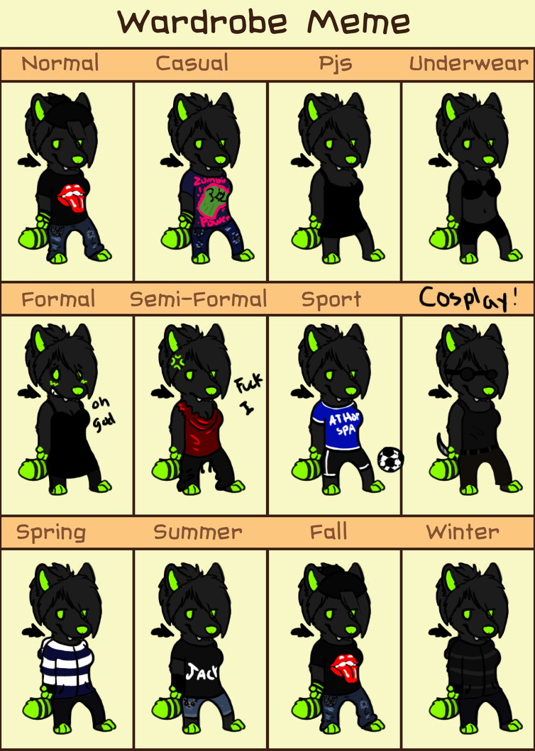 Blue Robe Meme Wardrobe meme by Deceptiicon on DeviantArt