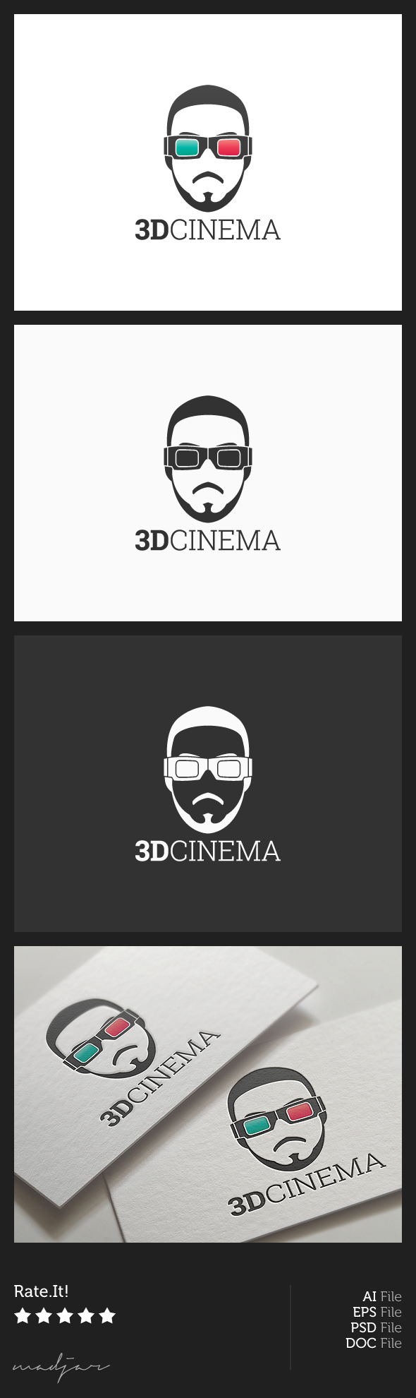 3D Cinema Logo