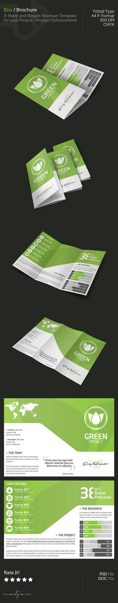 Eco - Trifold Brochure by madjarov