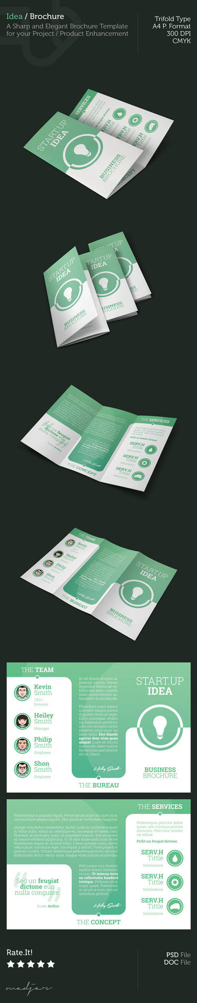 Idea - Trifold Brochure