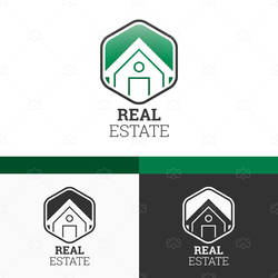 Real Estate Logo by madjarov